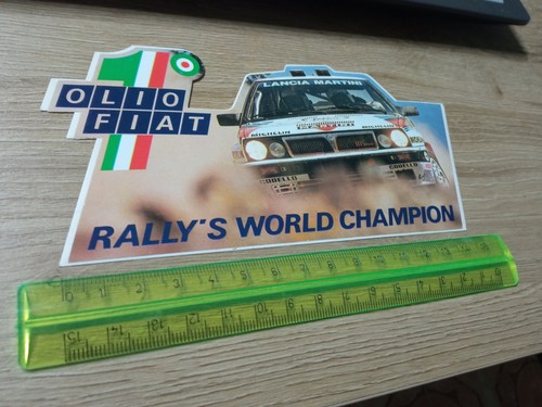 Adesivo rally world champion - world,