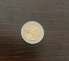 2 Euro Commemorativa Grecia - Moneta rara Giochi olimpici, Atene 2004