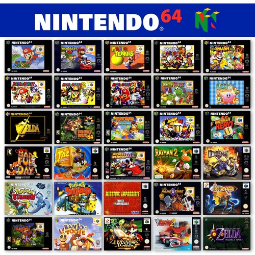 N64 nintendo spiele - n64, spiele-wahl