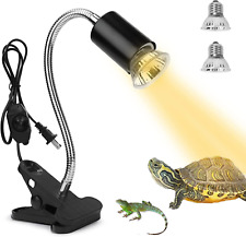Lampada Illuminazione Riscaldante Tartarughe Rettili Include E27 25W 50W UVA UVB