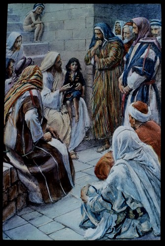 Magic lantern slide the little - magic,