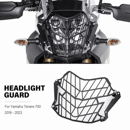 Protezione griglia faro moto