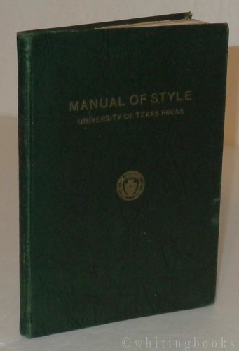 Manual style university - manual, of