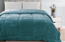 Trapunta Piumone Invernale Matrimoniale Singola Piazza Mezza Velluto Flanellato