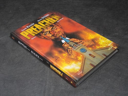 Preacher deluxe libro - preacher,