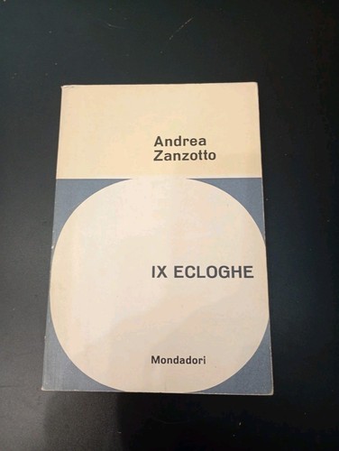 Ecloghe andrea zanzotto - andrea,