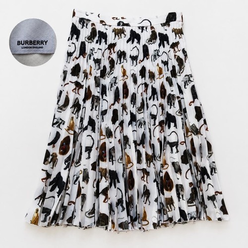 Gonna plissettata burberry - plissettata,