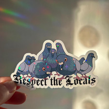 Adesivo Respect the Locals