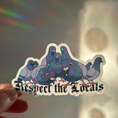 Adesivo respect the locals - respect,