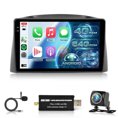 Autoradio gps dab - autoradio, 4+64gb