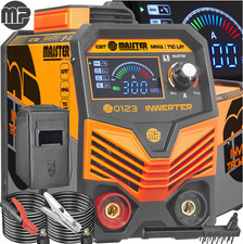 Saldatrice Inverter 300A IGBT MMA TIG Digitale LCD + Set Di Cavi MAJSTER MP0123
