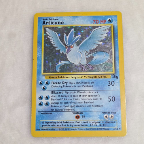 Articuno holo rare - mp,