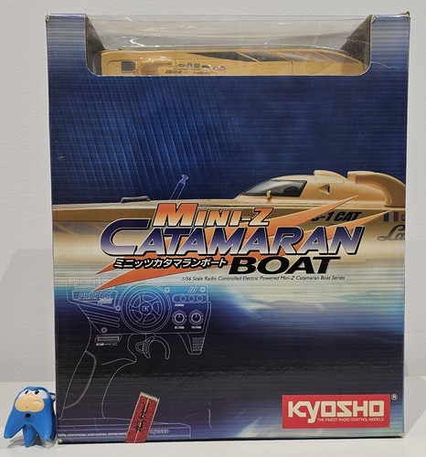 Kyosho mini catamaran boat - mini-z,
