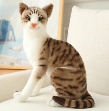 Peluche gatto a pelo corto seduto 8 pollici peluche bambola bambino bambini regali