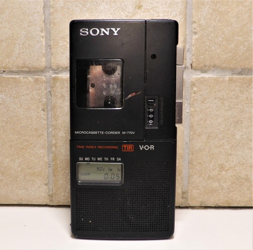 Sony 770v voice recorder - sony,
