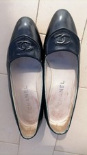 SCARPE CHANEL BALLERINE VINTAGE 35,5 MODELLO CLASSICO PRESTIGIOSE ED ELEGANTI