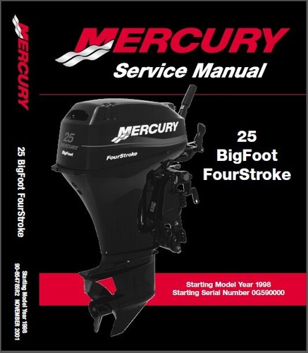 Mercury bigfoot fourstroke - 25,