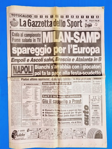 Gazzetta dello sport may - may, 18