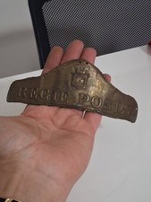 Regie Poste,antica placca