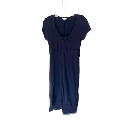 Abito rivamonti blu scollo v - rivamonti,