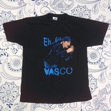 VASCO ROSSI EH.. GIÀ VIVERE O NIENTE PROMO T SHIRT 2011 TG L COLLEZIONE IL BASCO