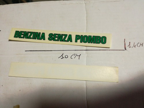 Adesivo epoca benzina - adesivo,