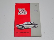 FIAT 124 SPORT COUPE' LIBRETTO