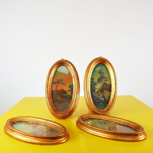Quadri ovali vintage - vintage, a