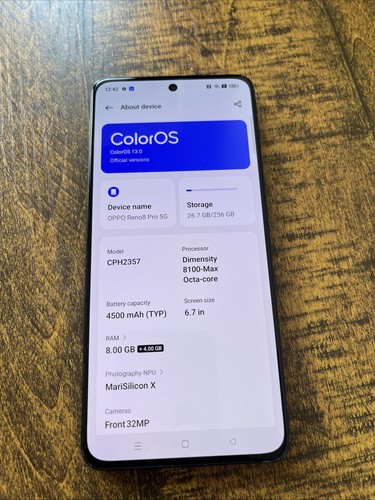 Smartphone oppo reno8 pro - oppo,