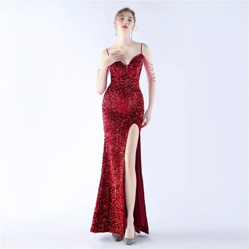 Vestito abito elegante lungo - vestito,