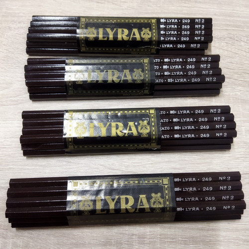 Pacco matite lyra ferrovie - pacco,