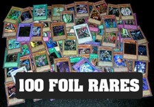 100 CARTE HOLO RARE YUGIOH