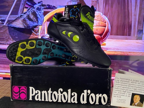 Scarpe calcio vintage fatte - scarpe,