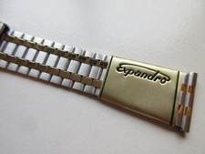 Expandro acciaio-oro bicolore