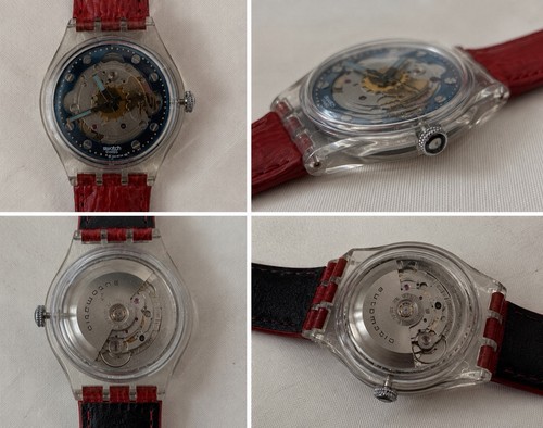 Swatch automatic sak101 red - automatic,
