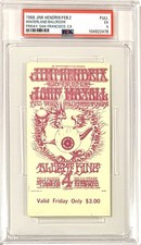 🎸1968 JIMI HENDRIX 🎟️