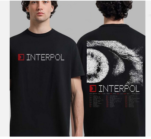 Shirt interpol tour 2026 - t-shirt,