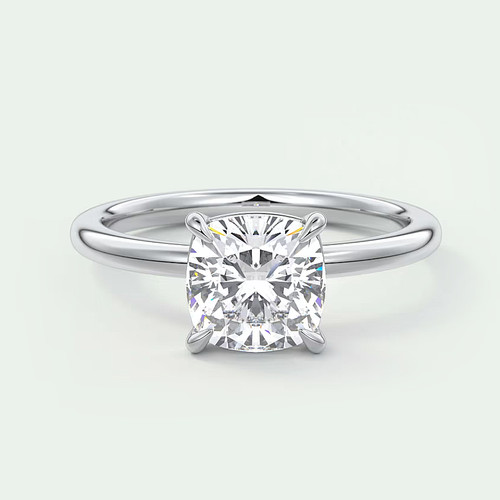 Fede nuziale oro bianco - fede, 14k