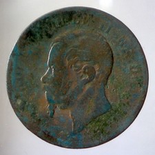 REGNO D'ITALIA 5 centesimi  1861 N