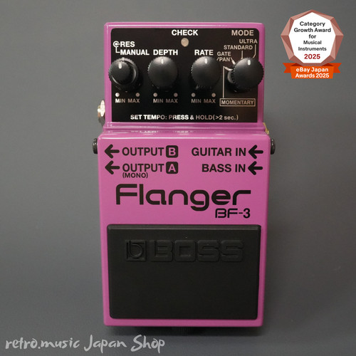 Boss flanger guitar bass - bf-3,