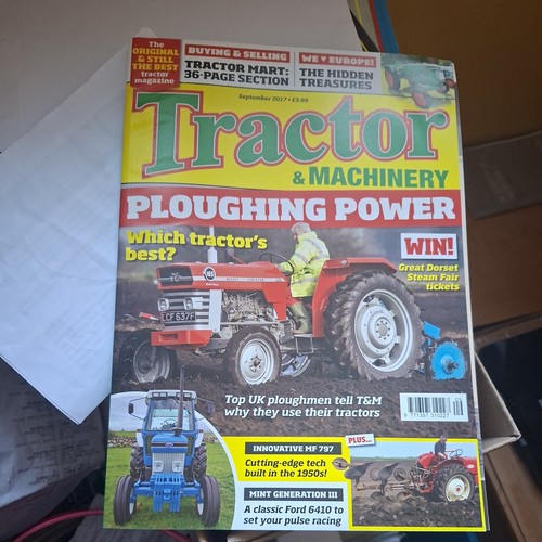 Tractor and machinery - machinery, magazine