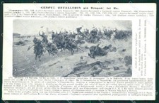 Militari IV Reggimento Genova Cavalleria Bicocca Novara cartolina XF1966