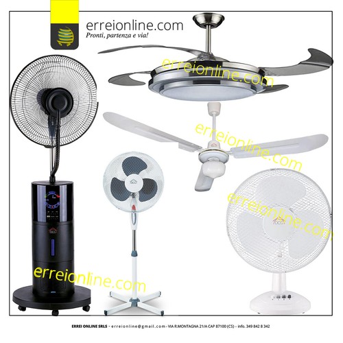 Ventilatore soffitto vari - da,