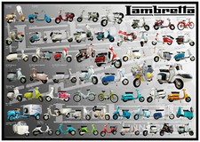 Lambretta Models Poster