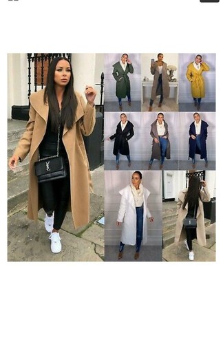 Cappotto lungo spolverino