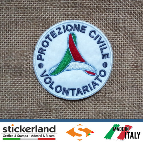 Toppe patch protezione civile - patch,
