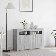 Credenza con luci a strisce a