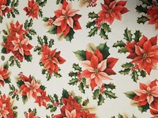 Tessuto al metro e Tovaglie | Fantasia Tante Stelle | MADE IN ITALY | 100%Cotone