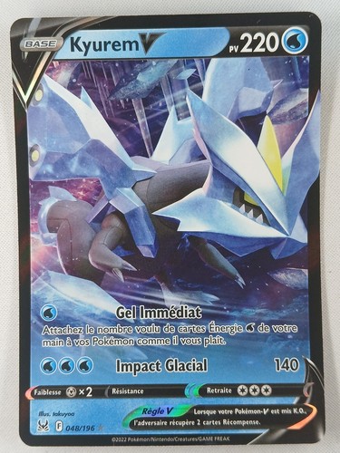 Carte pokémon kyurem v - pokémon,