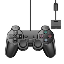 🔵 Joystick Joypad PS2 Nero